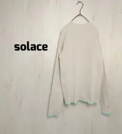 solace サムホール付きリブニット V