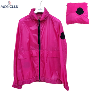 MONCLER モンクレール レディース レインコート 1A710 00 C0393 547 4（15号） ピンク ナイロン ジャケット 送料無料 並行輸入品