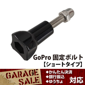 GoPro GP規格 固定ボルトショートタイプ 固定ネジ 送料200円 SJCAM ボルト