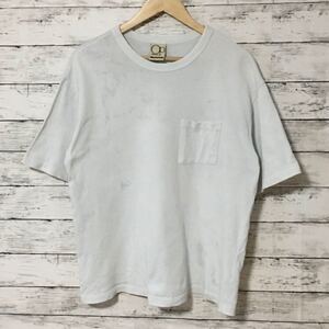 【人気】オーシャンパシフィック Tシャツ ポケT L 白 古着