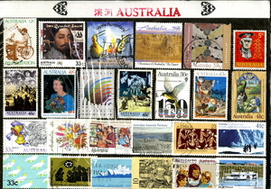 【８０年代と思われる　オーストラリア切手色々】
