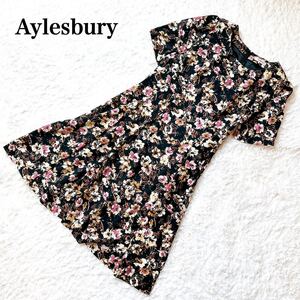 Aylesbury アリスバーリー ワンピース 花柄 9号 M レディース C72423-34