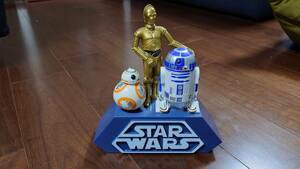 スターウォーズキャラクター（R2-D2・C-3PO・BB-8）付貯金箱