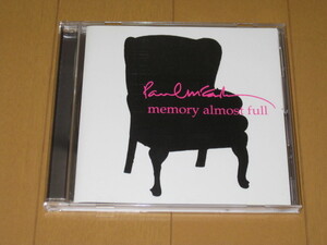 追憶の彼方に～メモリー・オールモスト・フル ポール・マッカートニー MEMORY ALMOST FULL PAUL McCARTNEY 国内盤CD UCCO-3001