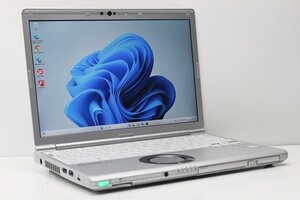 1円スタート ノートパソコン Windows11 WPS office搭載 Panasonic レッツノート CF-SV8 第8世代 Core i5 SSD256GB メモリ8GB カメラ