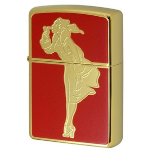 Zippo ジッポライター ウィンディー ガール ゴールド レッド WINDY Gold Serise ゴールドタンク G-RD