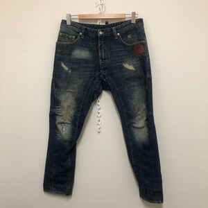 (24)DSQUARED2 デニムパンツ ジーンズ ジーパン インディゴ indig ボトム デニム 46 74ka307