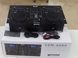 ジェミナイ gemini 【ジャンク品】 CDM-4000 オールインワンCDJコンソール