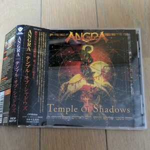 名盤 帯付CD◆Temple Of Shadows/ANGRA　テンプル オブ シャドウズ キコ ルーレイロ　Kiko ヘヴィメタル HR/HM