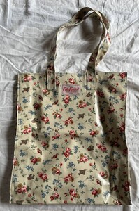 Cath Kidston キャスキッドソン　花柄　長期保管品　ハンドバッグ　ビニール製 鳥柄　トートバッグ