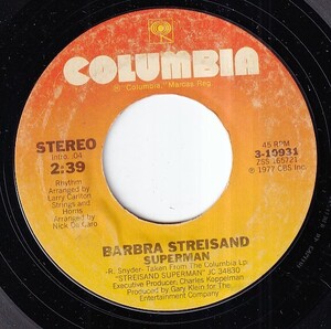 Barbra Streisand - Superman / A Man I Loved (A) RP-W056