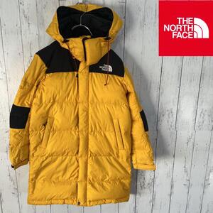 訳あり　THE NORTH FACE ダウンコート イエロー/ブラック 130