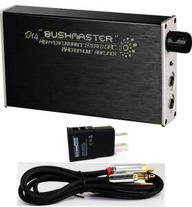 【中古】iBasso D14 Bushmaster ポータブル ヘッドフォン アンプ/DAC、光学式および3.5mm ステレオ to RCA接続キッ