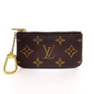 ルイヴィトン LOUIS VUITTON コインケース 小銭入れ M62650 ポシェットクレ モノグラムキャンバス ブラウン