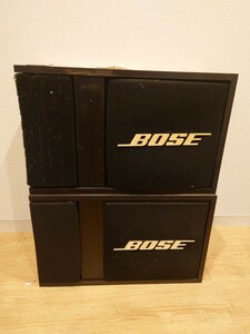 sr1234 063 手渡しのみ 動作未確認 BOSE スピーカーシステム ペア 301 スピーカー オーディオ機器 オーディオ 音響機器 現状品 中古 