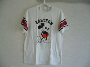 Champion チャンピオン × DISNEY ミッキー Tシャツ サイズM フットボールTee ランタグ コラボ 送料無料★★