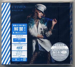 ☆倖田來未 「4 TIMES」 CD 初回盤 新品 未開封