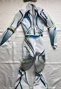 新品未使用　PHENIXフェニックス JRレーシングワンピ　Team jr GS Suit 品番PFAG2GS01 サイズ130 カラーWT 定価49.500円税込【FIS対応】