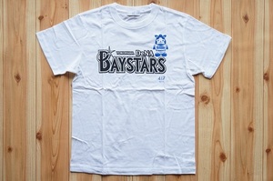 EDIFICE 417 BAYSTARS MASCOT LOGO TEE 横浜DeNA ベイスターズ Tシャツ 白 S