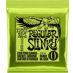 ERNIE BALL 2221 エレキ弦 REGULAR SLINKY 12セット 【アーニーボール】