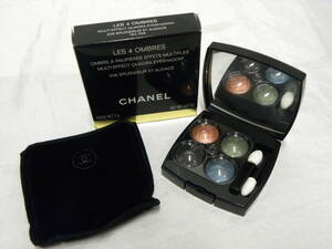 シャネル☆レ キャトル オンブル 306 スプランドゥール エ オダス SPLENDEUR ET AUDACE☆CHANEL 4色アイシャドウ☆限定品 新品 本物