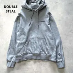 DOUBLE STEAL トップス パーカー グレー