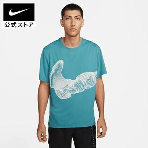 ナイキ Dri-FIT UV ラン ディビジョン マイラー メンズ ショートスリーブ グラフィック ランニングトップ