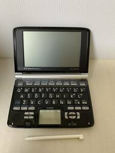 CASIO EX-word XD-SW6400 カシオエクスワード電子辞書/DATAPLUS 3/本体 タッチペンのみ/通電軽く動作確認/詳細動作未確認/小傷等ジャンク扱