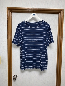 XL 美品 PORTER CLASSIC ARTIST BORDER T-SHIRT Tシャツ ポータークラシック ボーダー