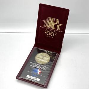 銀貨 1983 OLYMPIC DOLLAR 900 FINE SILVER PROOF CONDITION