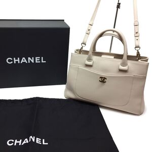 tu171s　 CHANEL　シャネル　ネオエグゼクティブトート　ショルダー　2WAY　※中古　 【津山店】