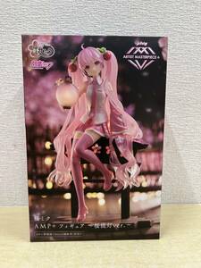 【未開封品・フィギュア】：初音ミク 桜ミク AMP+ 桜提灯ver. ボーカロイド TAITO タイトー Artist Master Piece(20240830)①