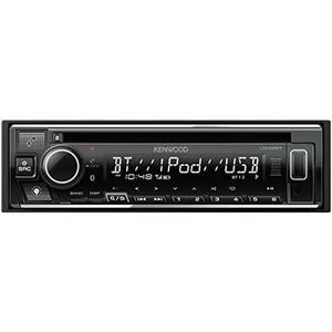 【在庫限り】1)2022年モデルAlexa搭載 ケンウッド 1DINレシーバー U342BT MP3 WMA AAC WAV FLAC対応 CD USB iPod Bluetooth ケンウッド