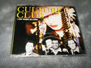 ★CULTURE CLUB(カルチャークラブ)【I JUST WANNA BE LOVED】CDS[輸入盤]・・・ボーイジョーシ/DO YOU REALLY WANT TO HURT ME/QUIVVER MIX