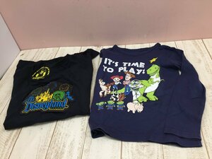 ◇ディズニー ミッキー トイストーリー Tシャツ 2点 タグ付あり 6X131 【80】