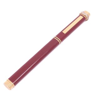 Cartier カルティエ トリニティ オーバル型 ボールペン ボルドー系ラッカー×ゴールド【いおき質店】インクなし