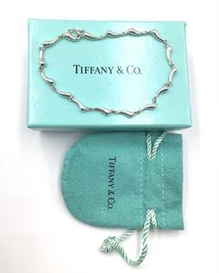 TIFFANY&Co. 　ティファニーティアドロップ 　SV925シルバーブレスレット 