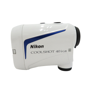 【1円】NIKON ニコン COOLSHOT 40i GⅡ レーザー距離計 ホワイト系 [240101201241]