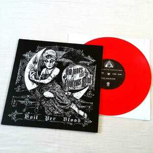 Jim Jones And The Righteous Mind/Boil Yer Blood【UK盤10レコード】Limited Edition/ Red Vinyl 未使用 Thee Hypnotics/Jim Jones Revue