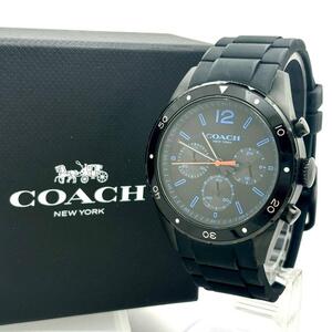 【箱付き/新品電池】COACH コーチ サリヴァンポート メンズ 腕時計 クロノグラフ CA.102.2.96.1098