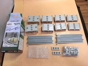 T【テ6-68】【60サイズ】▲KATO カトー/Nゲージ ユニトラック 複線勾配橋脚 基本セット #23-048/鉄道模型