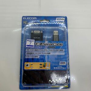 （517-9）ELECOM エレコム USB to シリアルケーブル [UC-SGT] RS-232C変換 長期保管品 現状 売り切り 活用できる方