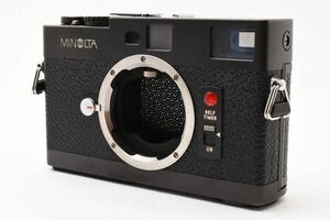 【外観美品】 MINOLTA ミノルタ CLE ブラック レンジファインダー ボディ フィルムカメラ 【現状品】 #2315