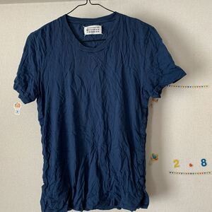 マルタンマルジェラ　Tシャツ　Martin Margiela サイズ48 ここのえ　サイドホックボタン