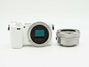 ◇【SONY ソニー】α NEX-5RL パワーズームレンズキット NEX-5R ミラーレス一眼カメラ シルバー