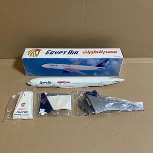 ■FLIGHT MINIATURES 1/200 エジプト航空 B777-200 旧塗装 スナップフィットモデル【中古品】■