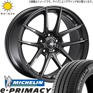 225/45R18 サマータイヤホイールセット レヴォーグ etc (MICHELIN EPRIMACY & SSR REINER 5穴 114.3)