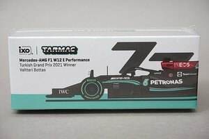 ixo イクソ / ターマックワークス 1/64 メルセデス AMG F1 W12 E Performance V.ボッタス トルコGP 優勝 2021 T64G-F037-VB1