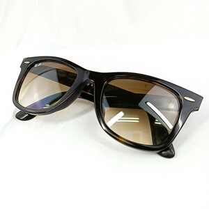 18 11 Φ【 Ray-Ban 】 レイバン WAYFARER RB 2140-F 902/51 52□22 150 2N ウェリントン サングラス アイウェア 服飾小物 商品ランク:B