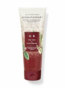 バス＆ボディワークス　Bath & Bodyworks　★　 アロマセラピー　ティーツリー + ペッパーミント　　ボディクリーム 　★　新品